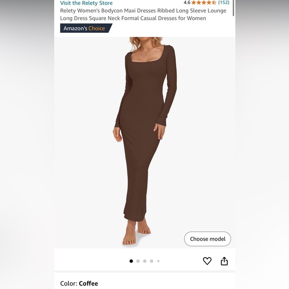 maxi bodycon dress - Picture 2 of 4